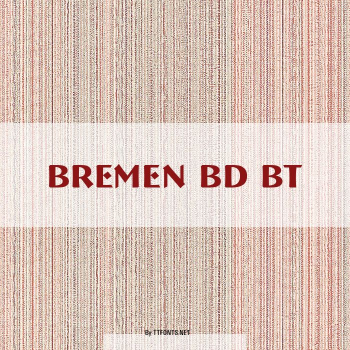 Bremen Bd BT example